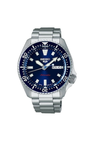 Seiko Srpl83k Otomatik Çelik Gri Lacivert Kadran 10 Atm 43 Mm Erkek Kol Saati Gri