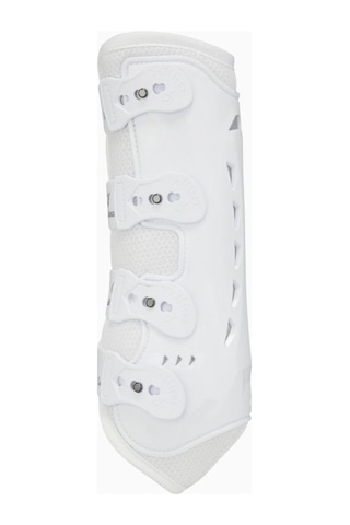 Lemieux Ultra Mesh Snug Tozluklar Arka Şok Emici, Nefes Alabilir 3d File, Tpu Dış Kabuk At Koşu Ekipmanları Beyaz Kod 002000