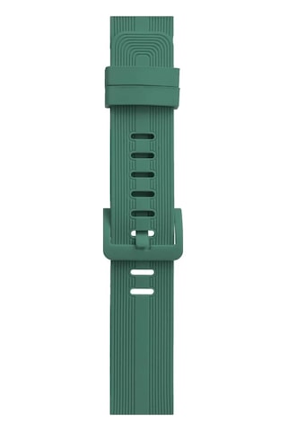 Vaveni Watch 38mm Uyumlu Kr408 Çizgili Silikon Kordon - Yeşil Arz
