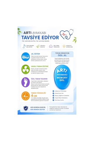 Artı Artı Ayakkabı Artı&jel-1403 Ortopedik Jel Topuk Dikeni Fonksiyonlu Kadın Sandaleti Siyah Kırışık Rugan