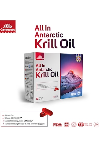 Camrusepa All In Antarctic Kril Oil 60 Softjel