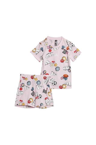 Adidas Pembe Bebek Eşofman I Fun Aop Set Jı6235 Pembe Bebek Eşofman I Fun Aop Set Jı6235 Pembe