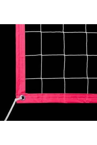Delux Serisi Kapalı Alan Antrenman Bahçe Sporu Kr-neon-pmb - Voleybol Filesi - Neon - Pembe