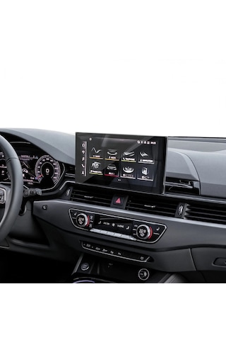 Audi A4 2019-2024 Uyumlu 10.1 İnç Navigasyon 9h Nano Ekran Koruyucu 9H Nano Ekran Koruyucu