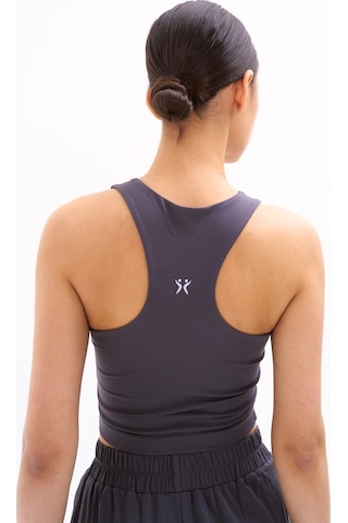 Normal People Lıor - Spor Bra Softflow Kumaş Gri