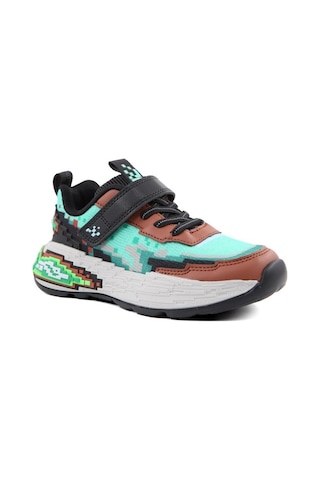 Pepino 2216 Yeşil Kahve Çocuk Sneakers