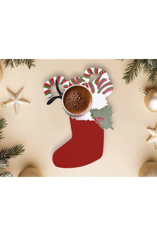 Noel Çorabı Şeklinde Sunumluk - Yılbaşı, Noel, Özel Etkinlik, Sun Diğer