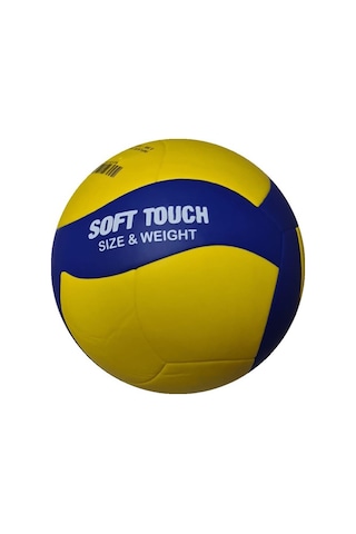 Avessa Soft Touch Yapıştırma 5 No Voleybol Topu Sarı - Mavi