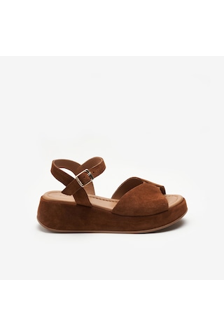 Bruciato Sandalet Kadın 04b2 Frau Suede Platform Sandals