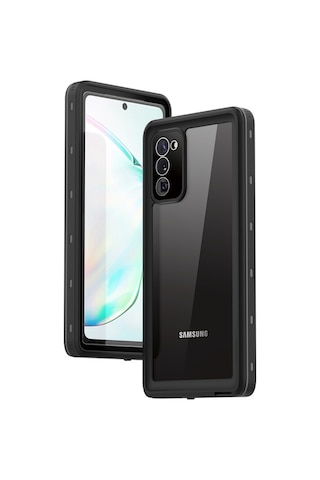 Galaxy Note 20 Kılıf 1-1 Su Geçirmez Kılıf (529055237) Siyah