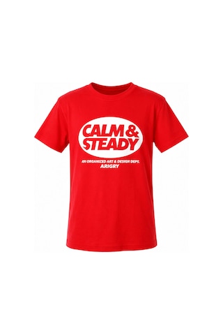 Trender Calm Steady Kırmızı Erkek Çocuk T-shirt 26ydt1000058