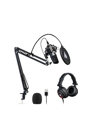 Maono AU-A04H Profesyonel Yayıncı Kayıt Mikrofon Seti
