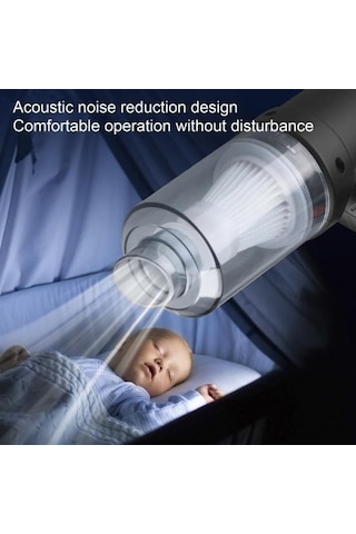 Jms Kullanışlı Şarj Edilebilir Kompakt Temizlik El Süpürgesi