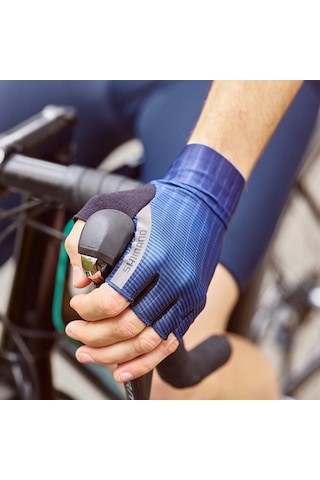 Shimano Advanced Race Mavi Kısa Eldiven Beden Xl