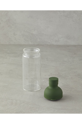Boty Borosilikat Detoks Şişe 450 Ml Yeşil