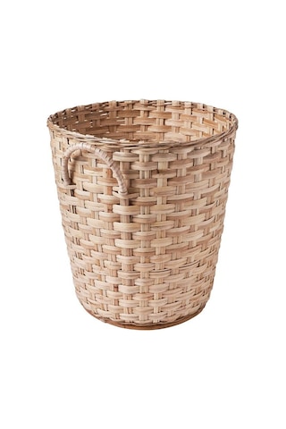 Ikea Vaxthus El Yapımı Rattan Saklama Sepeti 35 X 32 Cm Bej