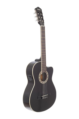 Carissa Cg-160ce Bk Siyah Renk Elektro Klasik Gitar