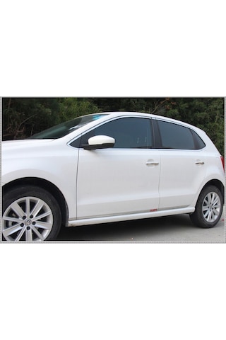 Volkswagen Polo Cam Çıtası Çerçevesi Kromu Nikelaj Komple 2009-