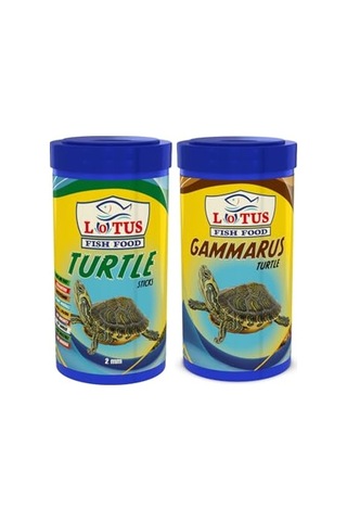 Turtle 100 Ml + Gammarus 100 Ml Kaplumbağa Ve Sürüngen Yemi
