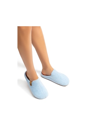 Twigy Teina Kadın, Garson Boy Ev Terliği Mavi 36/40 EE0201 Mavi