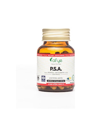 Afye Psa 600 Mg Propolis-Saw Palmetto-At Kuyruğu 120 Kapsül