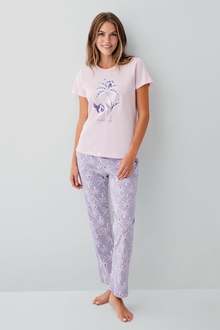 Rolypoly Kadın Pembe Pijama Takım Pembe