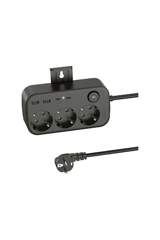 3'lü Priz + 4 Usb 2 Type-c + 2 Usb-a Çoklayıcı 0