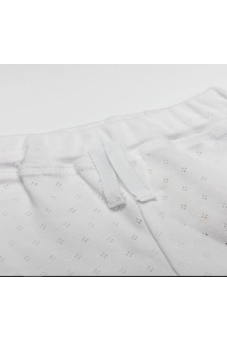 Bistyle Pantolon Patiksiz Summer Style Ekru-13102 Ekru