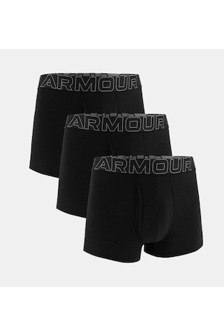 Under Armour Ua Performance Cotton - Solıd 3" 3lü Erkek Boxer 1383891 1383891 001