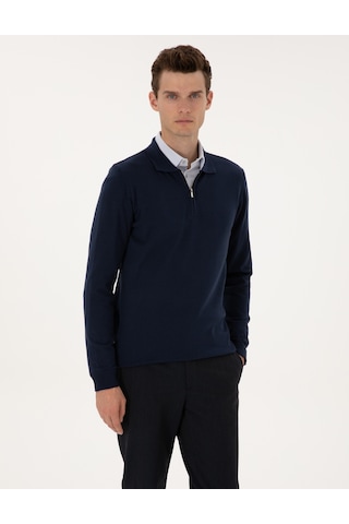 Pierre Cardin Erkek Açık Lacivert Kazak /triko 50314191-vr059 Açık Lacivert