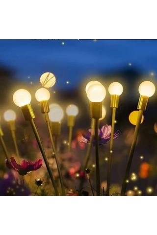Bahçe Işıkları-yeni Yükseltilmiş Güneş Enerjili Ateşböceği Çok Renkli