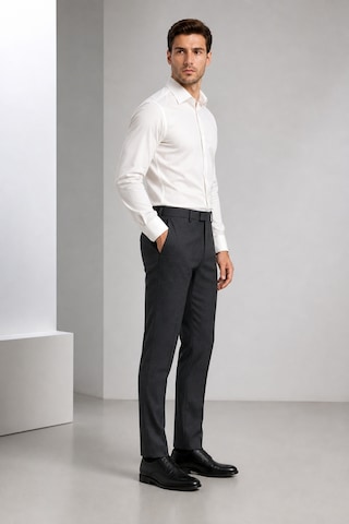 Bihan Store Erkek Düz Kesim Zeta Gabardin Kumaş Slim Fit Pantolon 2026-antrasit