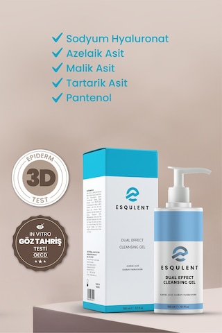 Esqulent Çift Etkili Temizleme Jeli - Dual Effect Cleansing Gel 150 ML