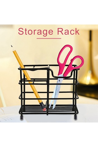 Xurunkeji Paslanmaz Çelik Diş Fırçası Tutucu, Elektrikli Diş Fırçası İçin Çok İşlevli Banyo Diş Macunu Tutucu Standı, Siyah Siyah