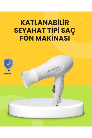 Northcity Katlanır Gövdeli Saç Kurutma Makinesi: Pratik Seyahat Ve Ev Kullanımı İçin Mükemmel Çözüm