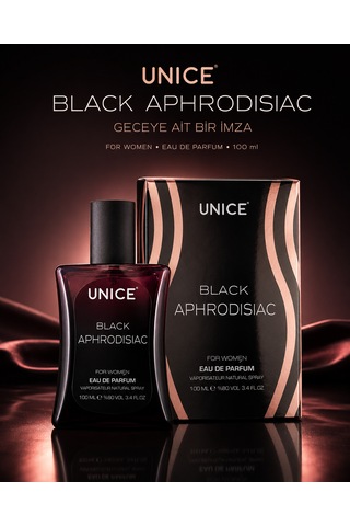 Unıce Black Aphrodısıac Edp 100ml Amber
