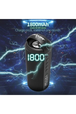 Fortunelane Zealot S36 Bluetooth Hoparlör - Ipx7 Su Geçirmez, 20w Ses, Rgb Işıklı, 40 Saat Süre