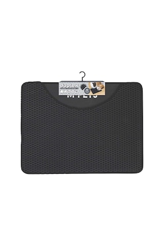 M-pets Duplex Elekli Siyah Kedi Kumu Paspası 60 X 45 Cm