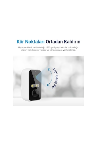 Hybrone Hold İç Ve Dış Ortam Bataryalı Wi-fi Akıllı Kamera