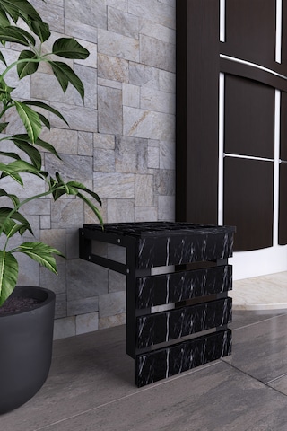 Moka Park Avm Akasya Duvara Monte Katlanabilir Tabure Siyah