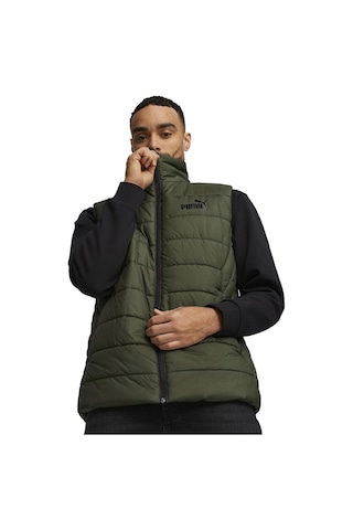 Puma Ess Padded Vest Erkek Yelek-27510-Yeşil