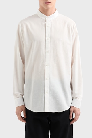 Armani Exchange Erkek Gömlek Xm000429 Af13141 U0009 Beyaz Beyaz