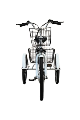 Vb5 Elektrıklı 3 Tekerleklı Bısıklet Beyaz
