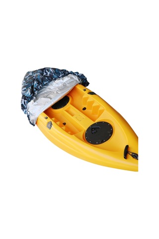 Teltree Kano Korumalı Örtü, Deniz Kamouflajlı, 210d Oksford Kumaşı, 2.6-3.0m Boyutuna Uygun, Üç Kayışlı Tasarım