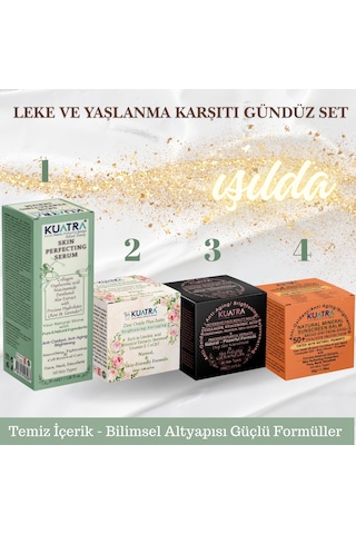 Kuatra Koyu Leke ve Yoğun Nemlendirici Gündüz Bakım Seti