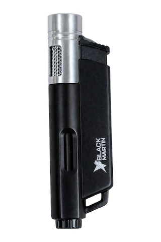 Black Martin Tek Torch Pürmüz Siyah Puro Çakmağı - Tr9299