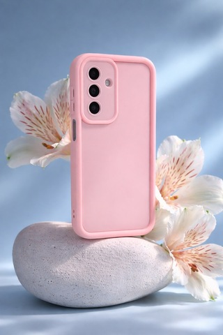 Samsung Galaxy  A16 4g/5g Uyumlu Kamera Çıkıntılı Mat Silikon Telefon Kılıfı Resimdeki