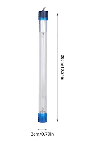 Qingmipy Akvaryum Uv Cihazı 9w 220v Avusturya Standartı Su Temizleme Ve Bakteri Yok Edici Dalgıç Işık Süpürge Kupa Braketli