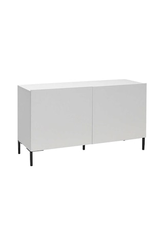 Roma 2 Kapaklı Modüler Tv Ünitesi - Mat Lake Beyaz 120x70x43 Cm Gxyxd