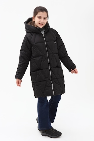 Benitto Kids Kız Çocuk Kaban 22bnt51251-Siyah